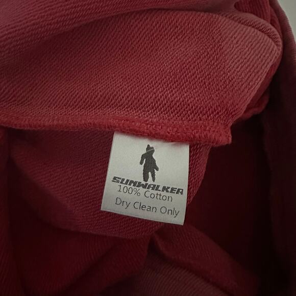 Sunwalker Men's Sun Red Sweatpants Drawstring Pockets 100% Cotton Size XXL - Picture 11 of 11